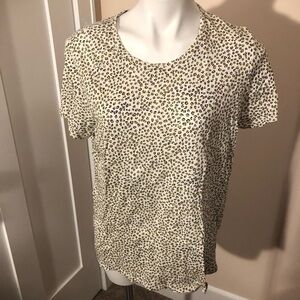 Lucky Brand Leopard Print Tee